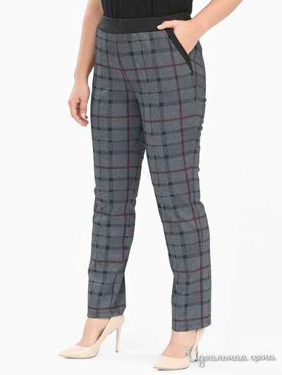 Брюки Svesta, цвет серый, красный