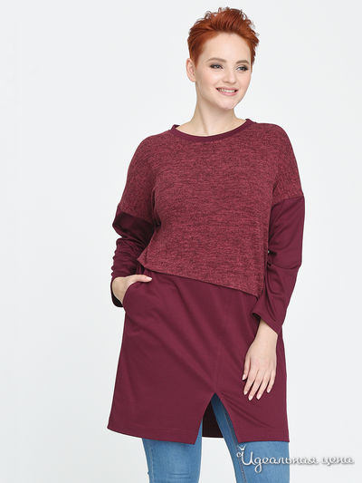 Туника Svesta, цвет бордовый