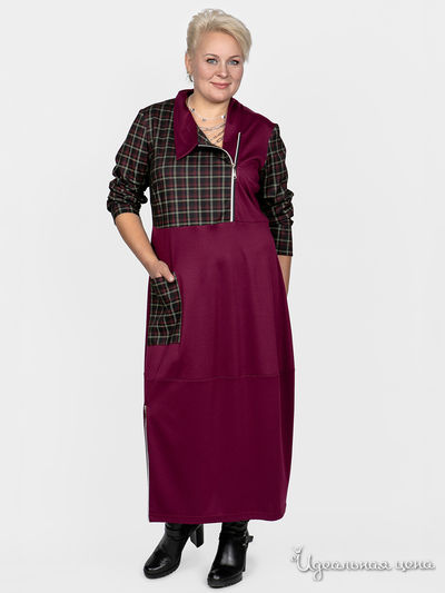 Платье Svesta, цвет бордовый