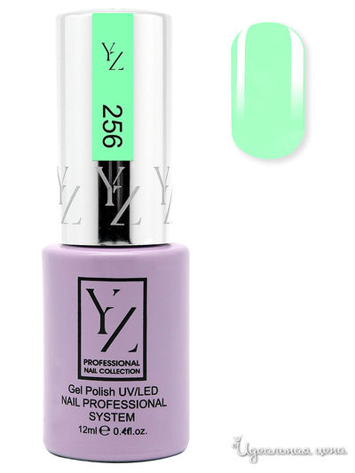 Гель-лак для ногтей, зеленое яблоко, YZ (Иллозур), цвет Зеленый