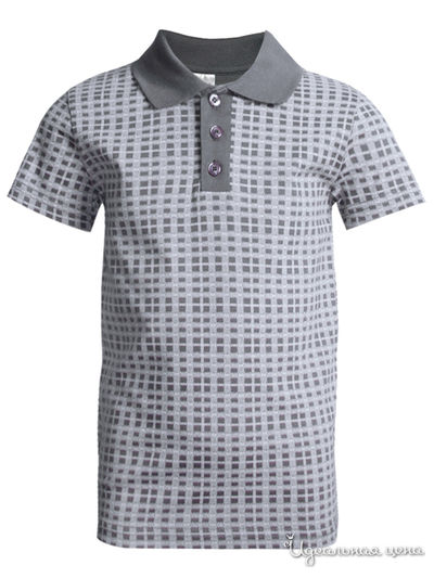 Поло N.O.A., цвет серый