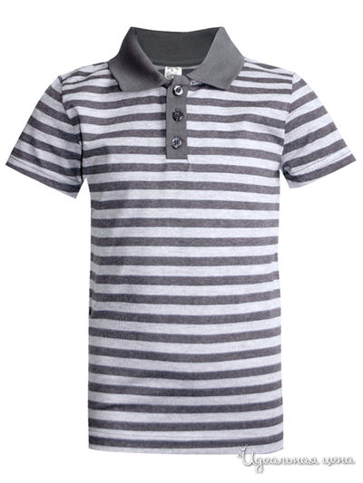 Поло N.O.A., цвет серый