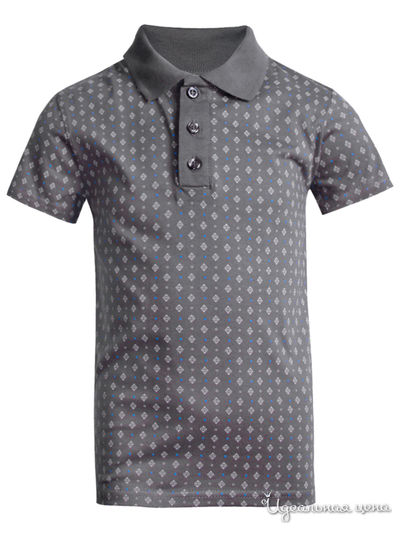 Поло N.O.A., цвет серый