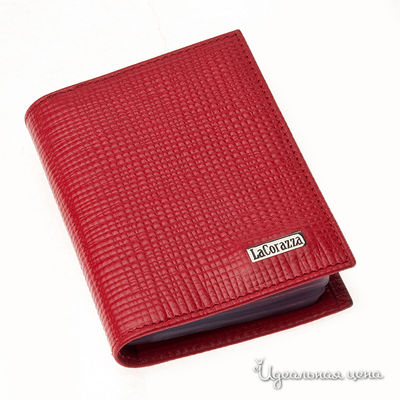 Визитница LaCorazza, цвет цвет красный