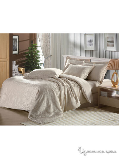 Комплект постельного белья, 2-спальный Maxstyle, цвет серый