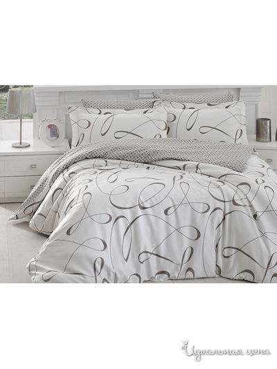 Комплект постельного белья, Семейный First Choice, цвет кремовый