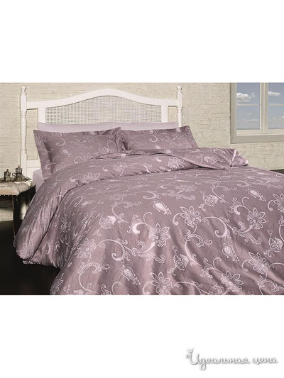Комплект постельного белья, 1,5-спальный FIRST CHOICE, цвет сиреневый