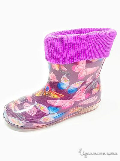 Сапоги резиновые БРИС, цвет фиолетовый