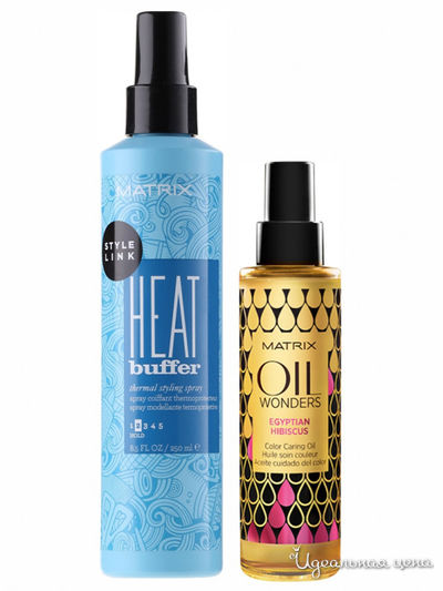 Набор средств по уходу Дуопак Хит Баффер, 2 предмета, Matrix