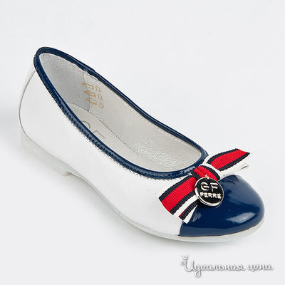 Туфли GF Ferre Kids, цвет цвет белый / синий