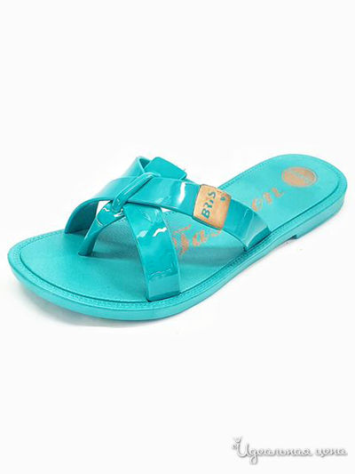 Вьетнамки БРИС, цвет зеленый