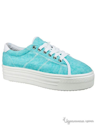 Слипоны KEDDO, цвет голубой