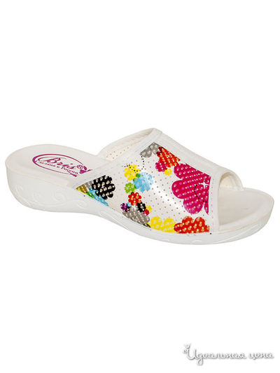 Шлепанцы БРИС, цвет белый