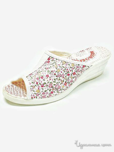 Шлепанцы БРИС, цвет молочный