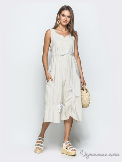 Платье Dressa, цвет бежевый