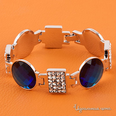 Браслет Crocus, цвет цвет ярко-синий