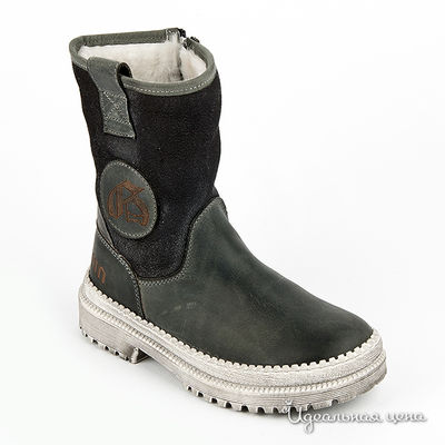 Сапоги John Galliano, цвет цвет серый