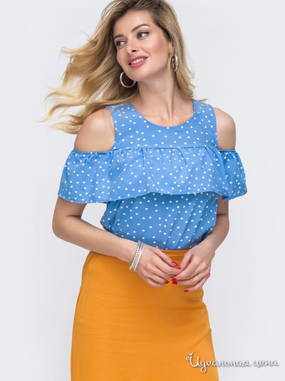 Топ Dressa, цвет голубой