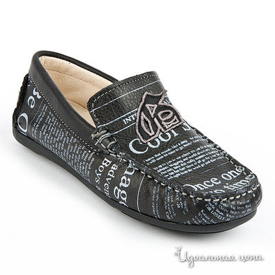 Мокасины John Galliano, цвет цвет черный