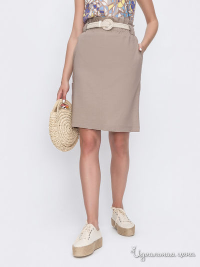 Юбка Dressa, цвет бежевый