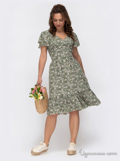 Платье Dressa, цвет зеленый