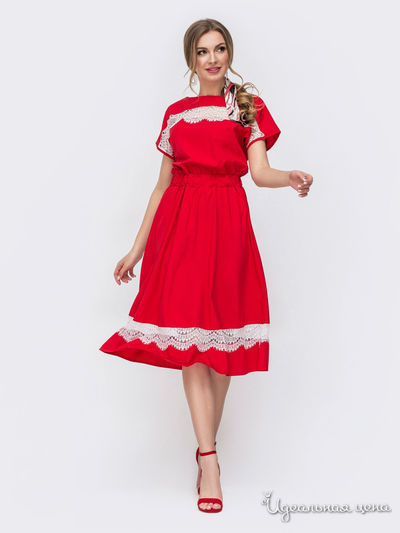 Платье Dressa, цвет красный