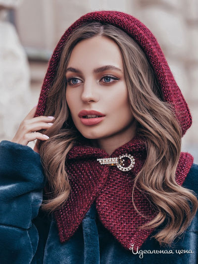 Шапка Dressa, цвет бордовый