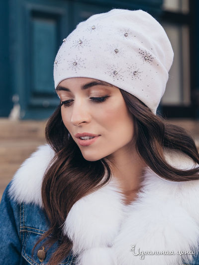 Шапка Dressa, цвет белый