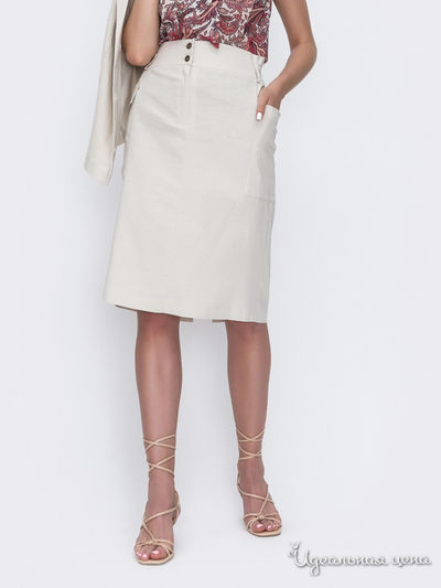 Юбка Dressa, цвет бежевый