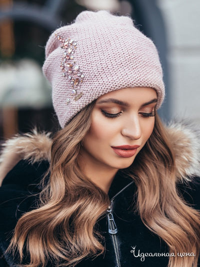 Шапка Dressa, цвет бежевый