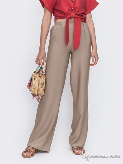 Брюки Dressa, цвет бежевый