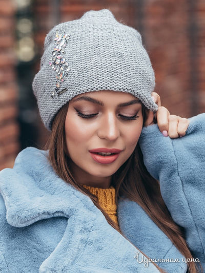 Шапка Dressa, цвет серый