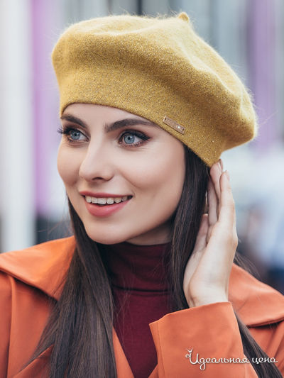 Берет Dressa, цвет желтый