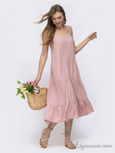 Сарафан Dressa, цвет светло-розовый