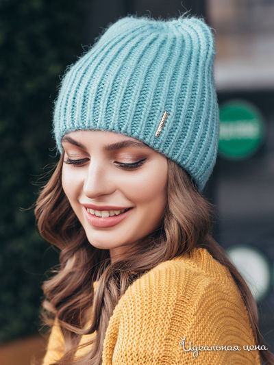 Шапка Dressa, цвет бирюзовый