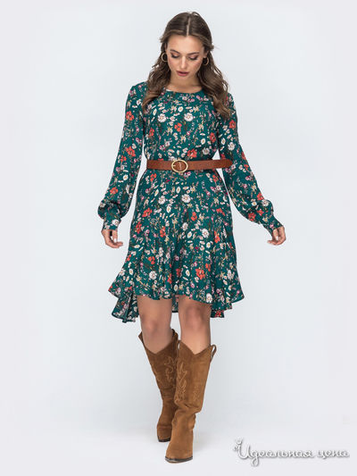 Платье Dressa, цвет изумрудный