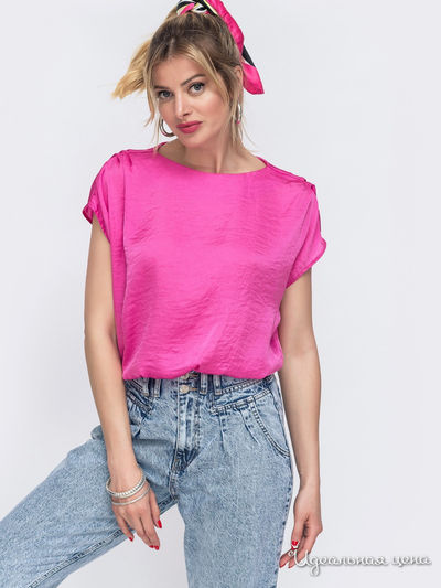 Блуза Dressa, цвет розовый
