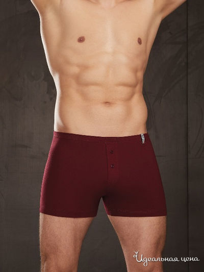 Трусы-боксеры OMSA, цвет бордовый