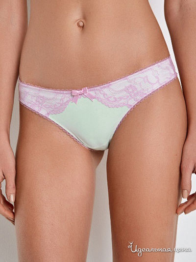 Трусы-стринги INFINITY, цвет светло-зеленый