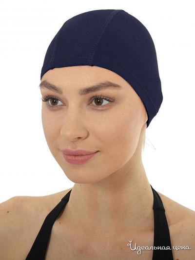 Шапочка для плавания Bradex, цвет темно-синий