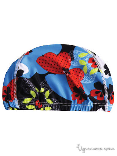 Шапочка для плавания Bradex, цвет мультиколор