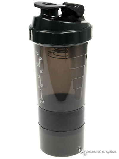 Шейкер, 0,5 л Bradex, цвет черный