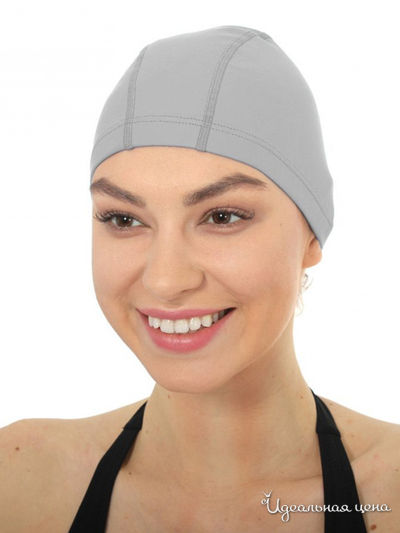 Шапочка для плавания Bradex, цвет серый