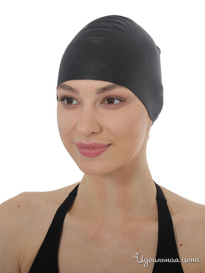 Шапочка для плавания Bradex, цвет черный