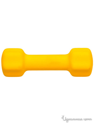 Гантель неопреновая, 1 кг Bradex, цвет желтый