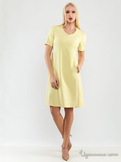Платье Topdesign, цвет желтый