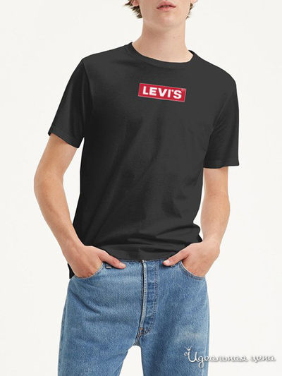 Футболка Levi's, цвет черный