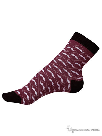 Носки ESLI, цвет бордовый