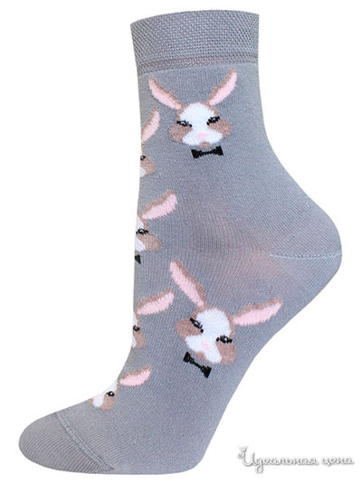 Носки БЧК, цвет светло-серый