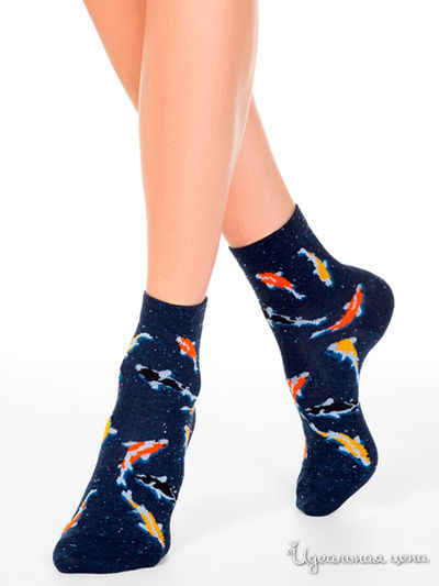 Носки БЧК, цвет темно-синий